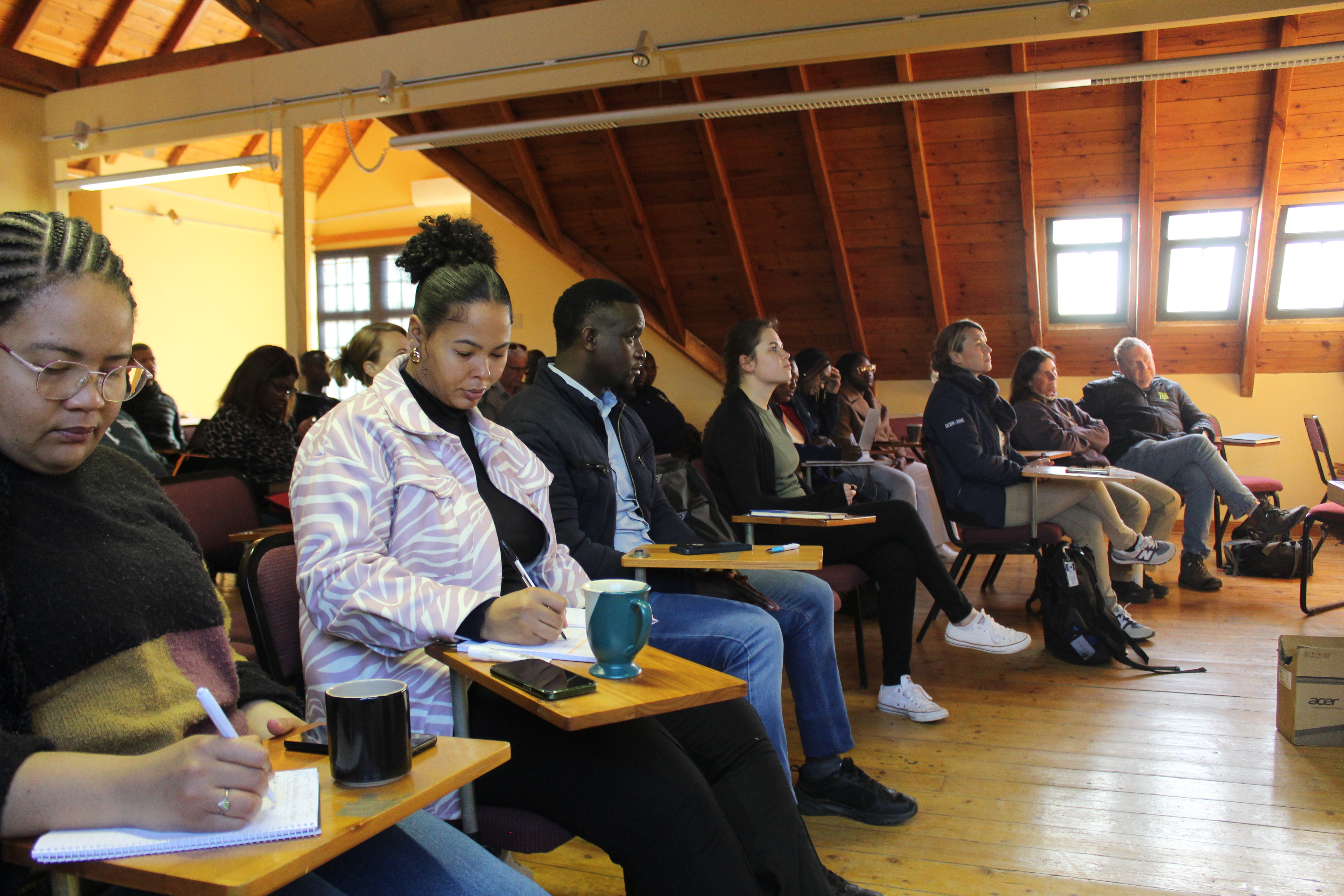 Attendees at the First Responder Workshop